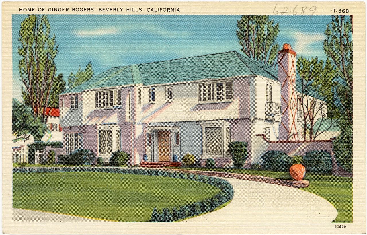 Home of Ginger Rogers, Beverly Hills